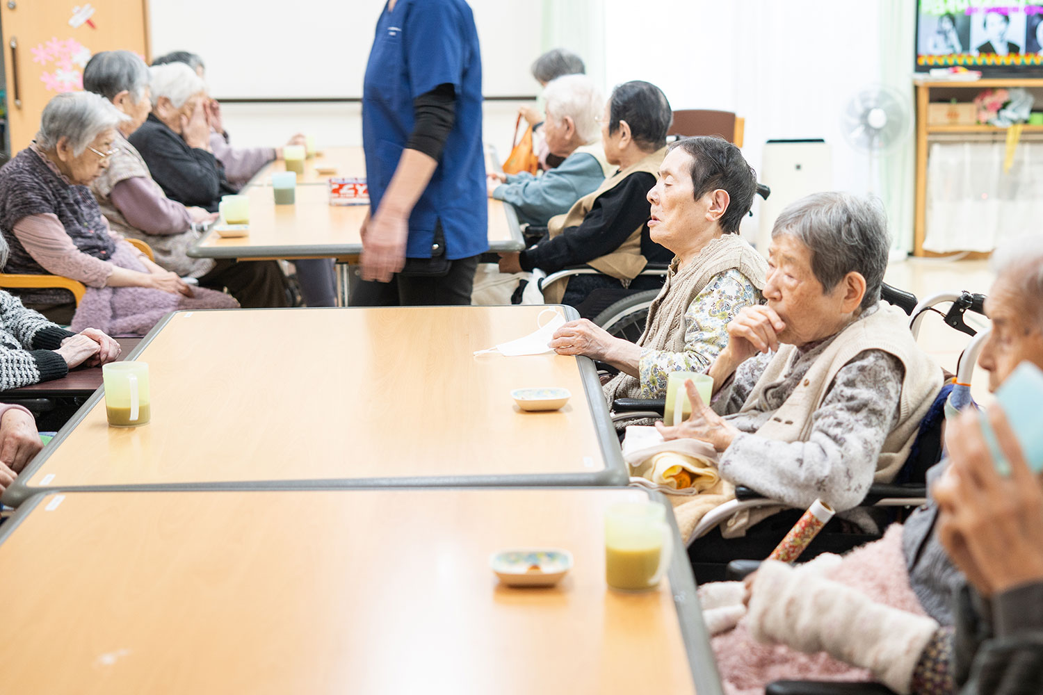 入居者の方が自分らしく、安心して過ごせる環境を大切にしています。